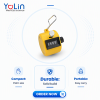 Compteur numérique portable en plastique pour enfants de 5 à 7 ans, design animal mignon, jouet éducatif, compteur de paume