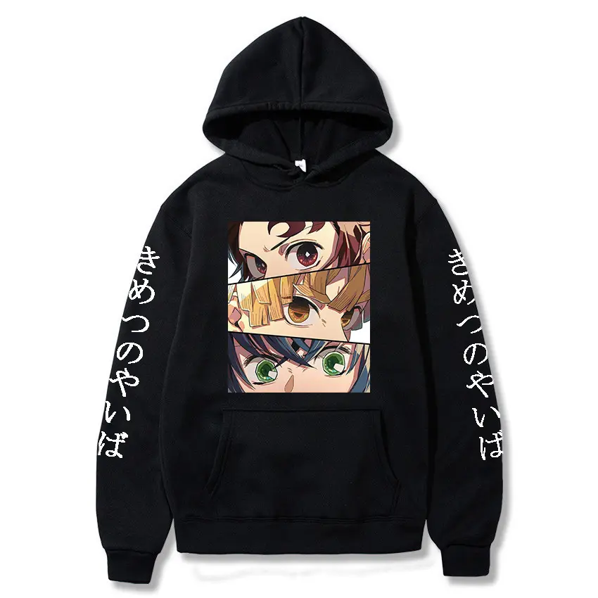 Özel 2023 Anime giyim tek parça Anime Hoodie serigrafi Logo pamuk Polyester İpli ile Streetwear Anime Hoodie