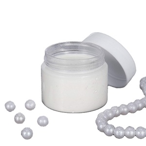 MAYSURE Contenant à gommage pour <span class=keywords><strong>baume</strong></span> à lèvres mat à large bouche 30ml 40ml 50ml Cylindre vide pot de crème cosmétique pour les yeux et le visage en plastique PET avec couvercle - Product Image 4