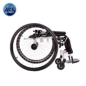 Los últimos productos en 2024 son artículos populares, silla de ruedas de aluminio de moda médica, silla de ruedas deportiva ligera para ocio - Product Image 3