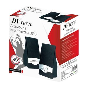 Dvtech Multimedia Speakers Usb 2.0 <b>Stereo</b> <b>System</b> With Volume Control For Pc And Laptop - Product Image 1