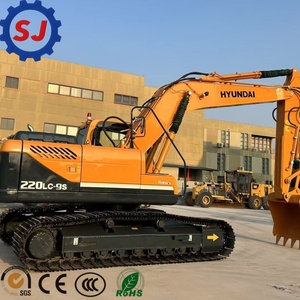 <b>Used</b> Hyundai R220LC-9S Excavator | 22 Ton Crawler Hydraulic Excavator | Korea Original Construction <b>Machine</b> For Sale - Product Image 4