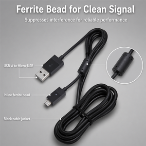 Câble de charge et de données Micro USB de 2,75 m pour manette de jeu PlayStation <span class=keywords><strong>PS4</strong></span> Xbox One, cordon d'alimentation - Product Image 2