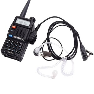 Auricolare con Tubo Acustico e Microfono per Walkie Talkie Baofeng UV-5R BF-888S 888s 5R, Accessori per Radio Bidirezionale - Product Image 3