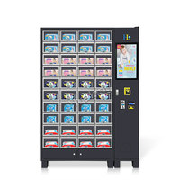 Casiers de vente automatique intelligents 24h/24 et 7j/7 avec visualisation, 20/30/40 compartiments, pour stations de métro