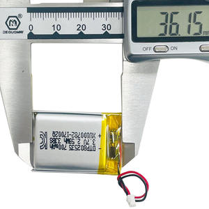Batería de Iones de Litio 802535 de 700 mAh y 3.7 V, Fabricante OEM para Juguetes, Suministro Directo de Fábrica de Polímeros - Product Image 3