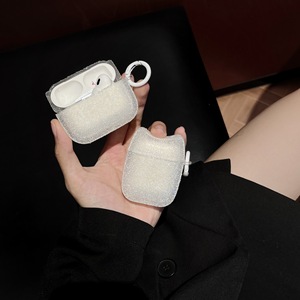 Airpodspro3 trong suốt kim cương thô tai Mèo Tai nghe bluetooth trường hợp bảo vệ đèn Flash kim cương - Product Image 6