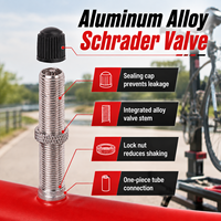 Chambre à air légère en TPU MOTSUV, résistante aux crevaisons, durable, haute résistance, compatible avec les valves Schrader en alliage pour vélo