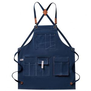 Delantal sin Mangas para Trabajo, Resistente y Lavable, con Logotipo Personalizado Bordado o Impreso, para Uso en Bares, Coctelerías y Cafeterías - Product Image 1