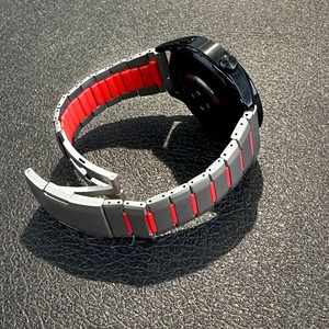 Cinturino Universale Forwelleny Premium 22mm in Metallo Mecha per <span class=keywords><strong>Huawei</strong></span> Watch GT4 <span class=keywords><strong>GT3</strong></span> <span class=keywords><strong>Pro</strong></span>, Bracciale Tattico in Acciaio Inossidabile - Product Image 5