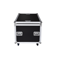Flight case en aluminium robuste pour Midas M32 - Flight case portable avec mousse personnalisée et quincaillerie métallique