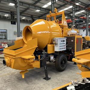 MINLE Nouveaux produits Bétonnière diesel <span class=keywords><strong>mini</strong></span> portable avec pompe à béton/Bomba Mezcladora De Concreto Utilisée pour la <span class=keywords><strong>construction</strong></span> - Product Image 6