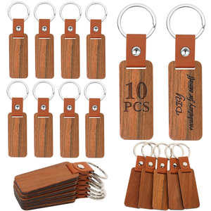 Imaiwill MG 1201 2025 Custom Wood Key Blank for Business Personalized Letterpress Printed Key Holder Chain Business Gift