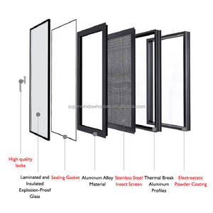 Новейшая кованая противомоскитная сетка для окон - Product Image 6