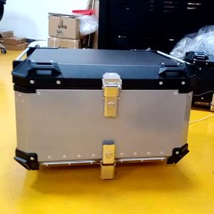 35 L motocicleta trasera Universal Alu aluminio cola almacenamiento impermeable superior equipaje caja casco caso - Product Image 5
