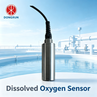Capteur d'oxygène dissous numérique en ligne DONGRUN RS485 Modbus 0-20mg/L IP68 pour l'aquaculture de poissons d'eau douce et de crevettes, qualité de l'eau