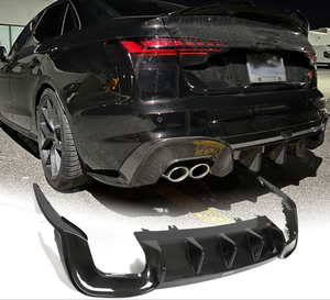 ลิ้นดิฟฟิวเซอร์กันชนหลังคาร์บอนไฟเบอร์แบบแห้ง Prepreg สำหรับ Audi <span class=keywords><strong>A4</strong></span> <span class=keywords><strong>Sline</strong></span> S4 B9 ปี <span class=keywords><strong>2020</strong></span> 2021 - Product Image 2
