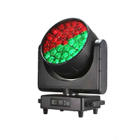 DMX512-gesteuerter IP65 LED Moving Head Beam Scheinwerfer 37x40W RGBW Dimmbar 4-55 Zoom Bühnenbeleuchtung für DJ, Hochzeit, Theater