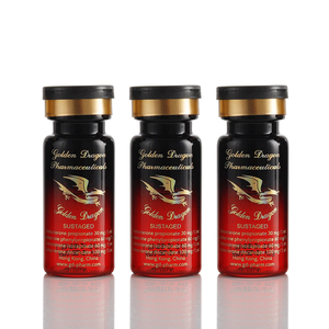 Tùy chỉnh kích thước Logo in rõ ràng hổ phách Ống lọ thủy tinh chai 10ml lọ - Product Image 2