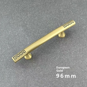 Vintage Chinese Style Brass Cabinet <strong>Door</strong> Handle Small Brass Shoe Cabinet Handle New Old World Design for Living Room 30mm Height - Product Image 4