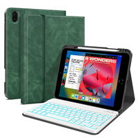 Étui de clavier en cuir Pu sans fil BT 10.2 pouces pour tablette Pc Ipad/tablette