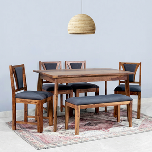 Table et chaises de salle à manger de luxe pour la maison, ensemble de salle à manger confortable pour hôtel, table et chaises de salle à manger pour villa, ensemble de mobilier de salle à manger pour restaurant - Product Image 1
