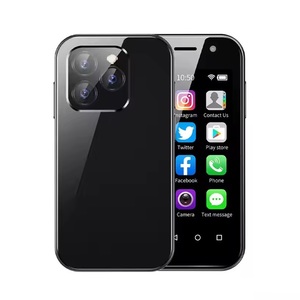 SOYES XS14 Pro Mini Smartphone 3,0 pouces 4G LTE 3 Go de RAM 64 Go de ROM Android 9.0 Quad Core 2000 mAh Face ID Type C Petit téléphone portable - Product Image 4
