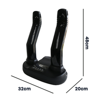 Séchoir Électrique Universel à Ozone pour Casques, Gants, Chaussures de Ski avec Minuteur, Stérilisateur et Désodorisant
