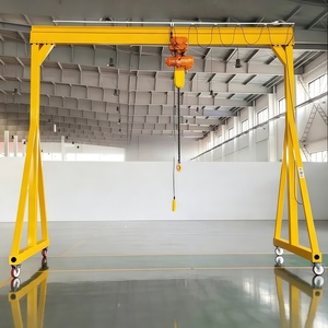 Grue <span class=keywords><strong>portique</strong></span> mobile réglable <span class=keywords><strong>et</strong></span> compacte, capacité de levage 0,5-50 tonnes, avec commande au sol <span class=keywords><strong>et</strong></span> à distance - Product Image 2