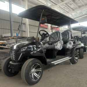 2025 chariot de golf tout-terrain électrique de nouvelle conception 4 + 2 sièges 72V chariot de visite 30-50 Km/h 90km de portée - Product Image 3