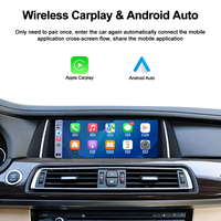 Monitor de Pantalla Táctil de 10.25'' con Sistema Android, Apple Car Play, GPS, USB, F10 para BMW NBT CIC 2012-2018, Compatible con Android Auto