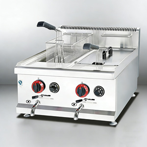 Friteuse Commerciale à Gaz pour Restaurants - Friteuse à Gaz Naturel pour Frites et Poulet - Product Image 4