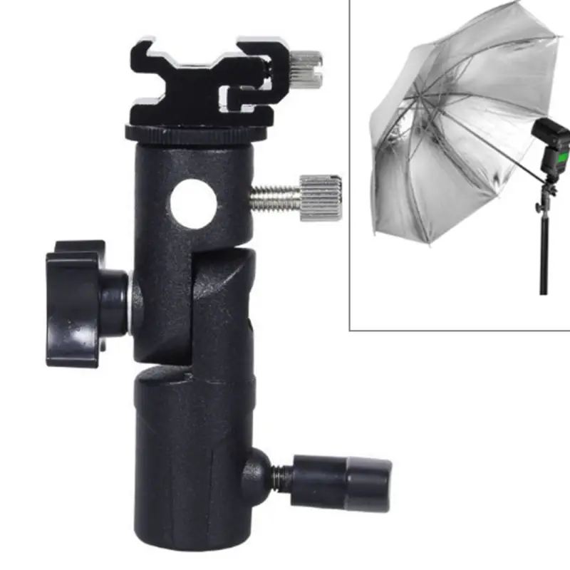 Dropshipping 3kg E 유형 다기능 플래시 라이트 스탠드 우산 브래킷, 카메라 액세서리