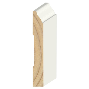 Trắng Ốp chân tường dòng thông Gỗ ván chân tường cho trang trí nội thất gỗ mouldings cơ sở Hội Đồng Quản trị ứng dụng - Product Image 4