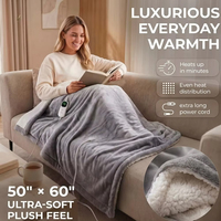 Waschbare Elektrische Heizdecke Schnellheizende Wurfdecke für Sofa und Bett Kundenspezifischer Hersteller