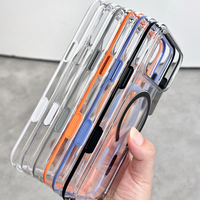JOYPORODO B300 pour iPhone 16 17 Pro Max Coques de téléphone magnétiques transparentes pour iPhone Coque de protection antichoc pour téléphone portable