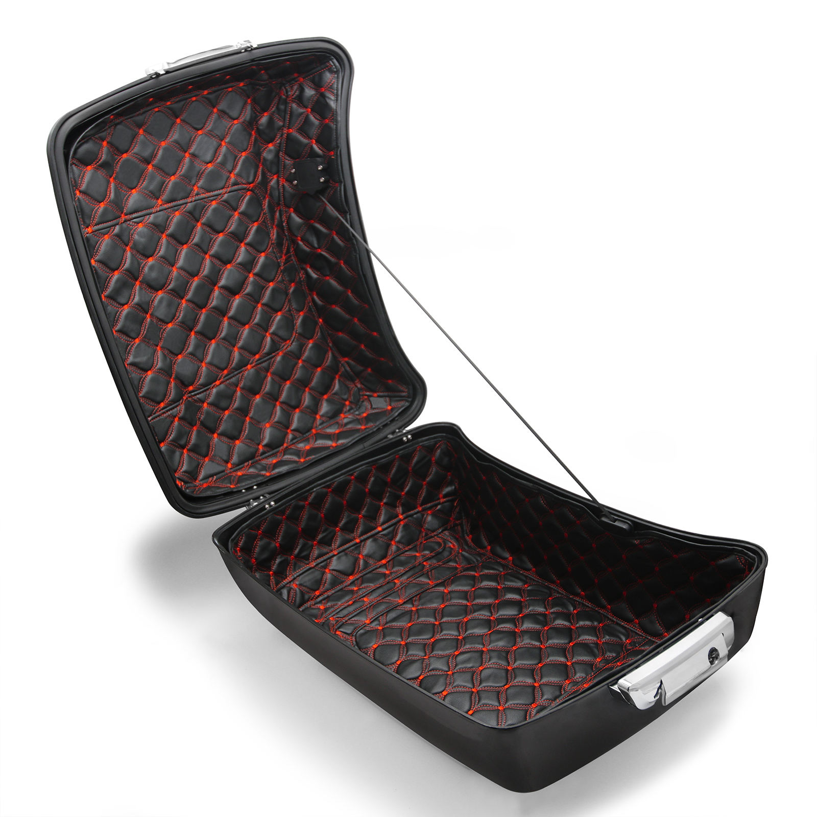 Happy-motor King Travel Tour Pack Leather Liner For Harley - Motorcycle  Seat Pad Oem, image size:1600x1600