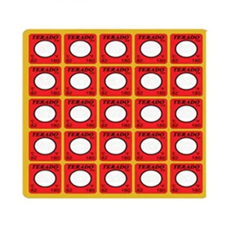 Temperature Sensing Color Change Stickers High Heat Resistant Indicator Sensitive Labels
