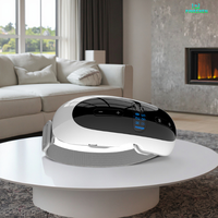 Compresse froide chaude masseur électrique pour les yeux RG filtre Radio technologie de lumière douce thérapie par la lumière rouge/verte vague de musique pour l'entraînement