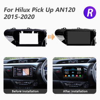 Lecteur DVD Auto Android Toyota pour Tableau de Bord d'Usine 64G 12V / 5A avec GPS et WiFi DSP pour Toyota Hilux Pick-up AN120