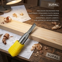 Fraiseuses TCT haute performance SUPAL pour le façonnage de panneaux de bois, MDF, PVC et de panneaux composites – Outil OEM