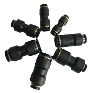 Connecteur pneumatique en plastique de type coulissant <span class=keywords><strong>noir</strong></span> de vente directe d'usine de 6mm-connecteur de Tube de connexion de type enfichable pneumatique - Product Image 5