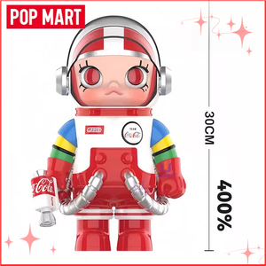 Figura de Acción Coleccionable <span class=keywords><strong>Original</strong></span> POP MART Mega Space Molly Serie 400% Edición Limitada, Adorno de Anime, Regalo de Navidad - Product Image 3