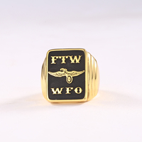 Champion-Ring Maßgefertigt Roségold-Plattiert Klassisches Zirkon-Design für Party & Jubiläumsgeschenk