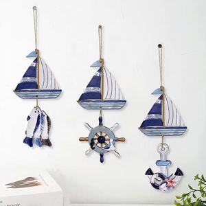 Décoration Murale Nautique Personnalisée en Bois en Forme de Voilier, Décoration Côtière de Marque, Cadeau Promotionnel pour Boutiques de Plage et Marques Côtières - Product Image 2
