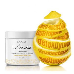 Creme Facial Hidratante e Clareador OEM com Óleo Essencial de Limão, Glicerina, Chá Verde e Aloe Vera - Product Image 3