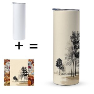 Stainless Steel Tumbler 20oz <b>Insulated</b> Travel <b>Cup</b> Custom Design Lightweight - Product Image 1