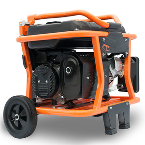 Générateur à essence BS2500-III 2kW 4 temps refroidi par air, 2.2kW <span class=keywords><strong>max</strong></span>, 212cc, avec chariot, poignée haute, réservoir de carburant 20L, usage domestique, certifié CE - Product Image 4