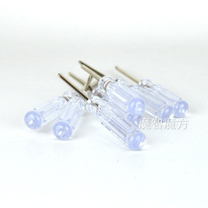 Petit jeu de tournevis Phillips 9,5 cm avec manche en cristal pour l'ajustement et la modification du Rubik's Cube - Product Image 2