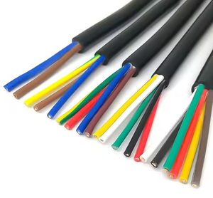 Ul2464 2x24awg PCB cảm biến sử dụng hệ thống dây điện linh hoạt USB dữ liệu máy tính đa lõi cáp điện PVC dây đồng đóng hộp - Product Image 1